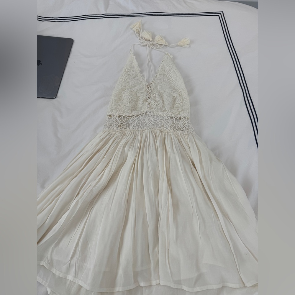 Pilyq Cream Valentina Dress